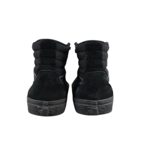 Vans Shoes Mens 7.5 Sneakers Sk8 Hi Skate Athletic Lifestyle Suede Black Casual - Picture 7 of 13